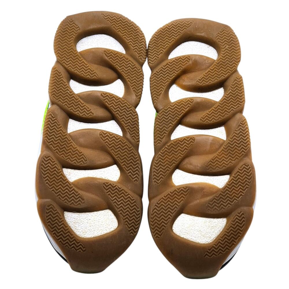 Versace Chain Reaction Women’s Sneakers Neon Green EU 37 US 6.5 - Preowned - Picture 6 of 9